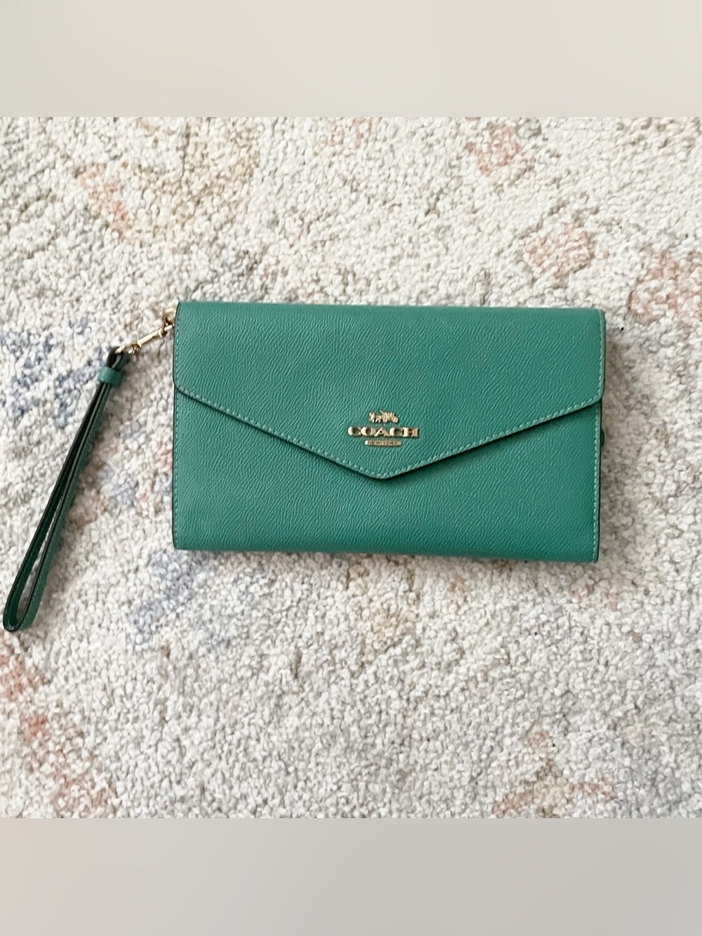 Coach Travel Envelope Wallet Wristlet